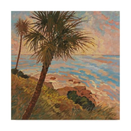 Graham Reynolds 'Palm Breeze Ii' Canvas Art,18x18